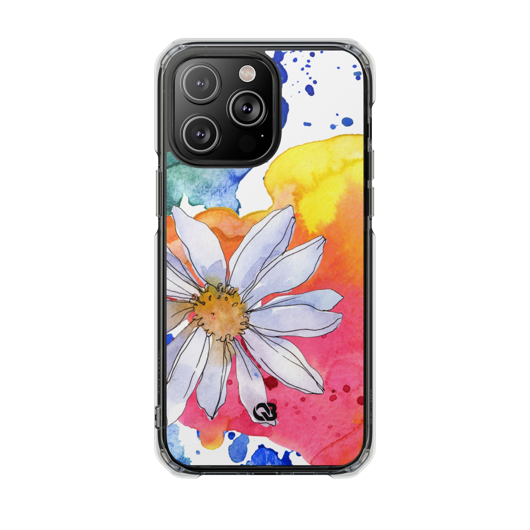 Vivid Bloom Splatter · Impact Phone Case for iPhone · Magsafe