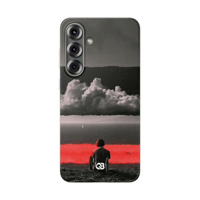 Crimson Horizon · Lite Phone Case for Samsung · Black