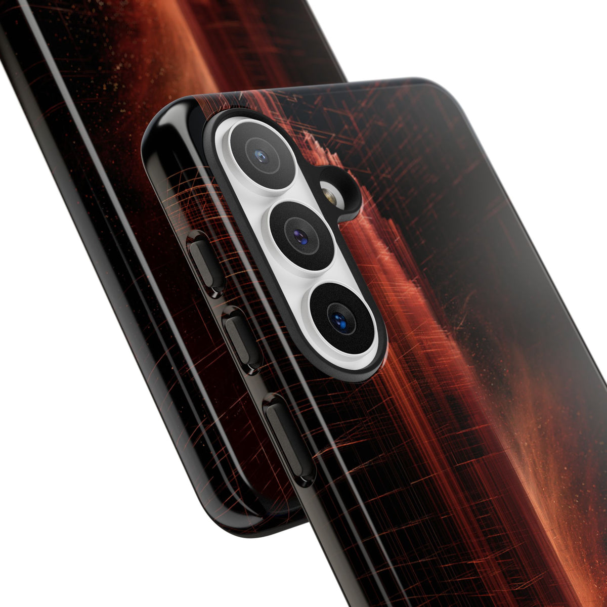 Luminous Monolith · Tough Phone Case for Samsung · Black