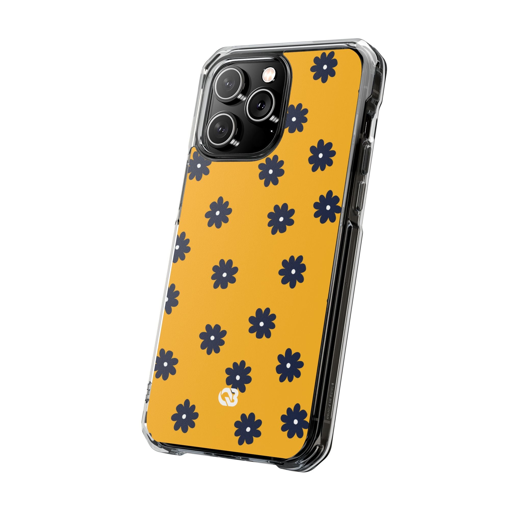 Navy Daisy Mustard · Impact Phone Case for iPhone · Magsafe