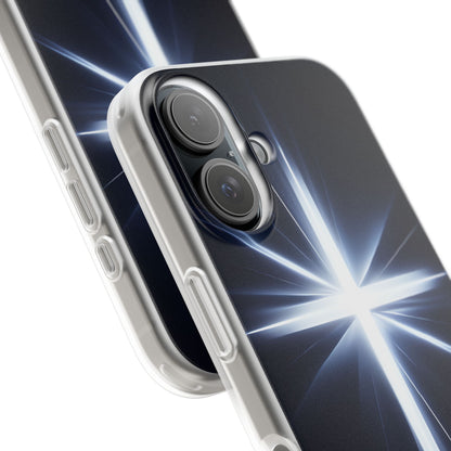 Glowing Crossburst iPhone 16 Case - Soft