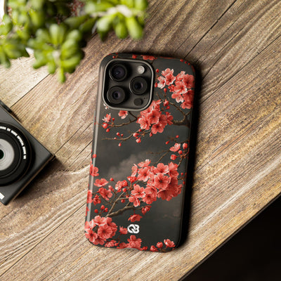 Dark Sakura Nocturne · Tough Phone Case for iPhone · Black