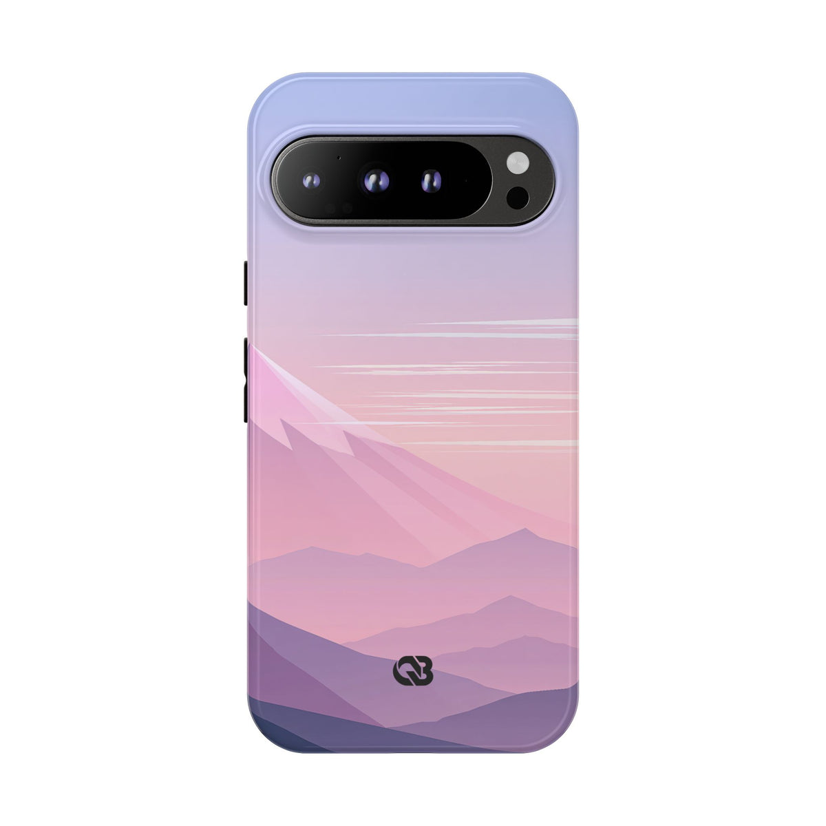 Alpine Twilight · Tough Phone Case for Pixel ·  Pink