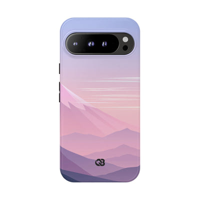 Alpine Twilight · Tough Phone Case for Pixel ·  Pink