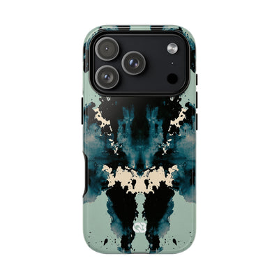 Rorschach Ink Void · Tough Phone Case for iPhone · Black