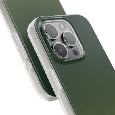 Green Lite Phone Case for iPhone - Shadow Moss Grain