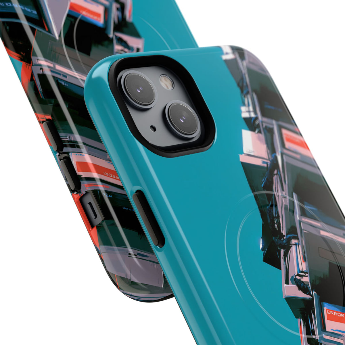 System Error Spire · Tough 2.0 Magnetic Phone Case for iPhone · Teal