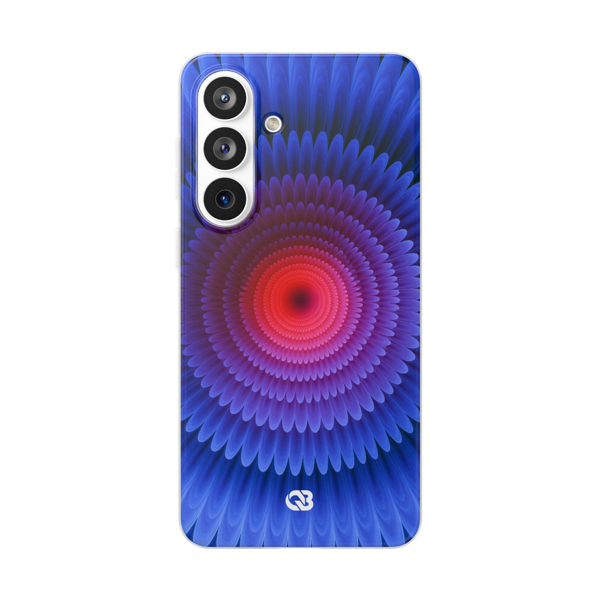Radial Spectrum Bloom · Lite Phone Case for Samsung · Blue