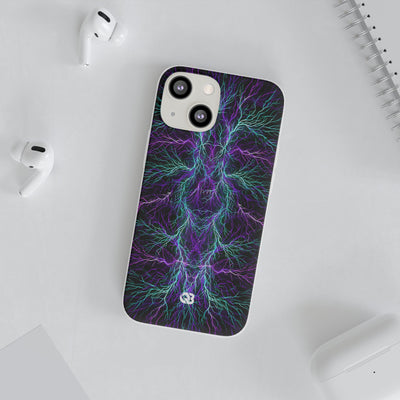 Electric Plasma Arbor · Lite Phone Case for iPhone ·  Purple