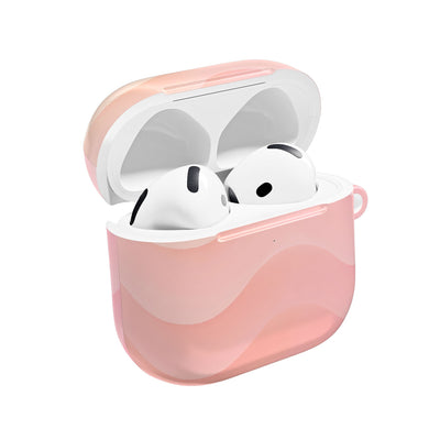 Blush Horizon Waves · Hard Case for AirPods & AirPods Pro · Pink