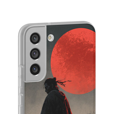 Crimson Moon Ronin · Lite Phone Case for Samsung · Black