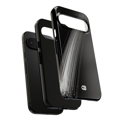 Black Tough Phone Case for Google Pixel - Linear Velocity Beam