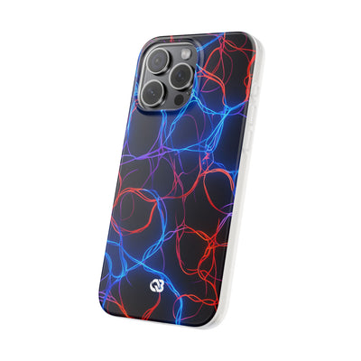 Electric Synapse Glow · Soft Handyhülle für iPhone