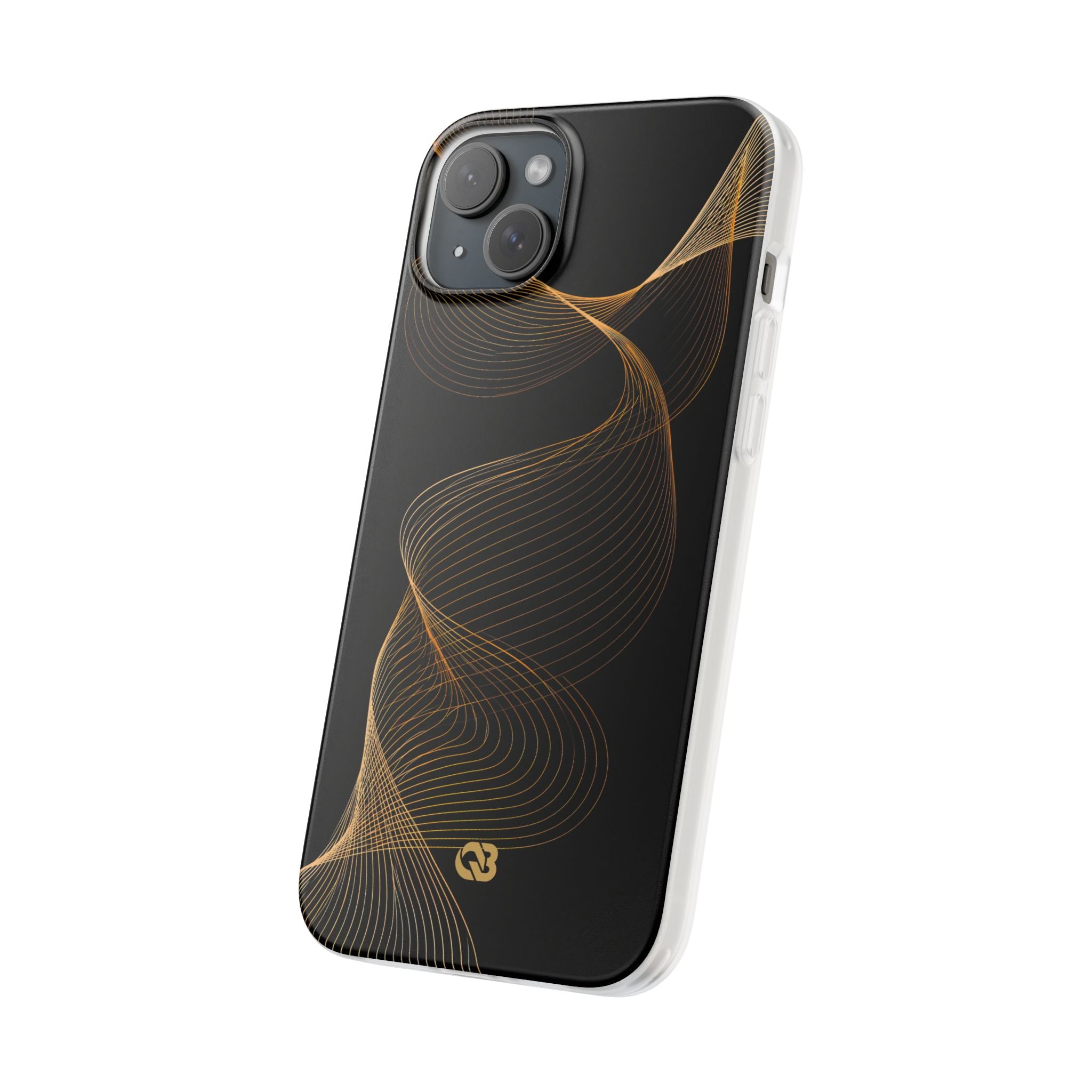 Gold Lite Phone Case for iPhone - Burnished Bronze Helix
