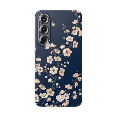Midnight Plum Blossom · Lite Phone Case for Samsung · Blue