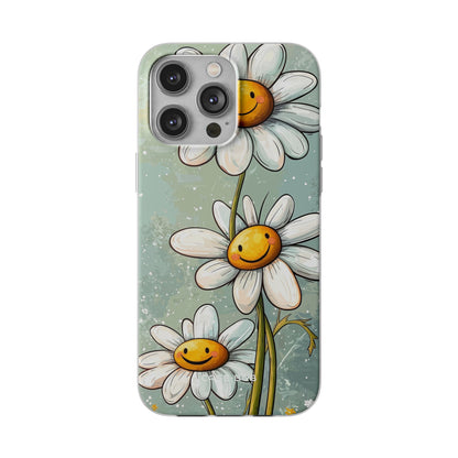 Sonnige Gänseblümchen-Lächeln iPhone 14 Pro Max Case - Soft