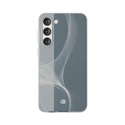 Grey Lite Phone Case for Samsung - Slate Mesh Horizon