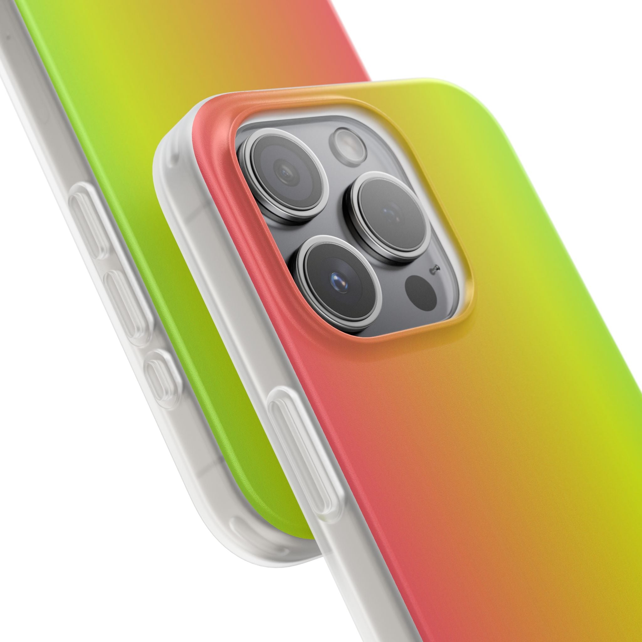 Sunset Acid Glow · Soft Phone Case for iPhone