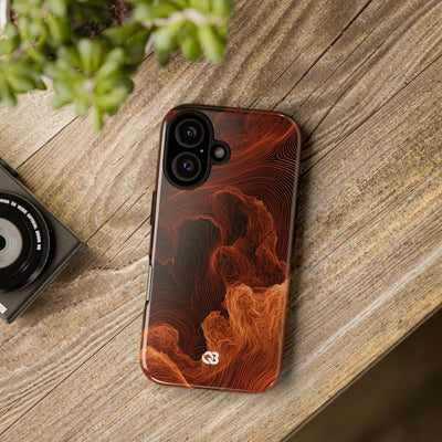 Amber Filament · Tough Phone Case for iPhone · Orange