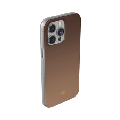 Brown Lite Phone Case for iPhone - Smoked Caramel Fade