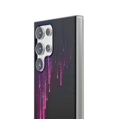 Binary Cascade · Lite Phone Case for Samsung · Black