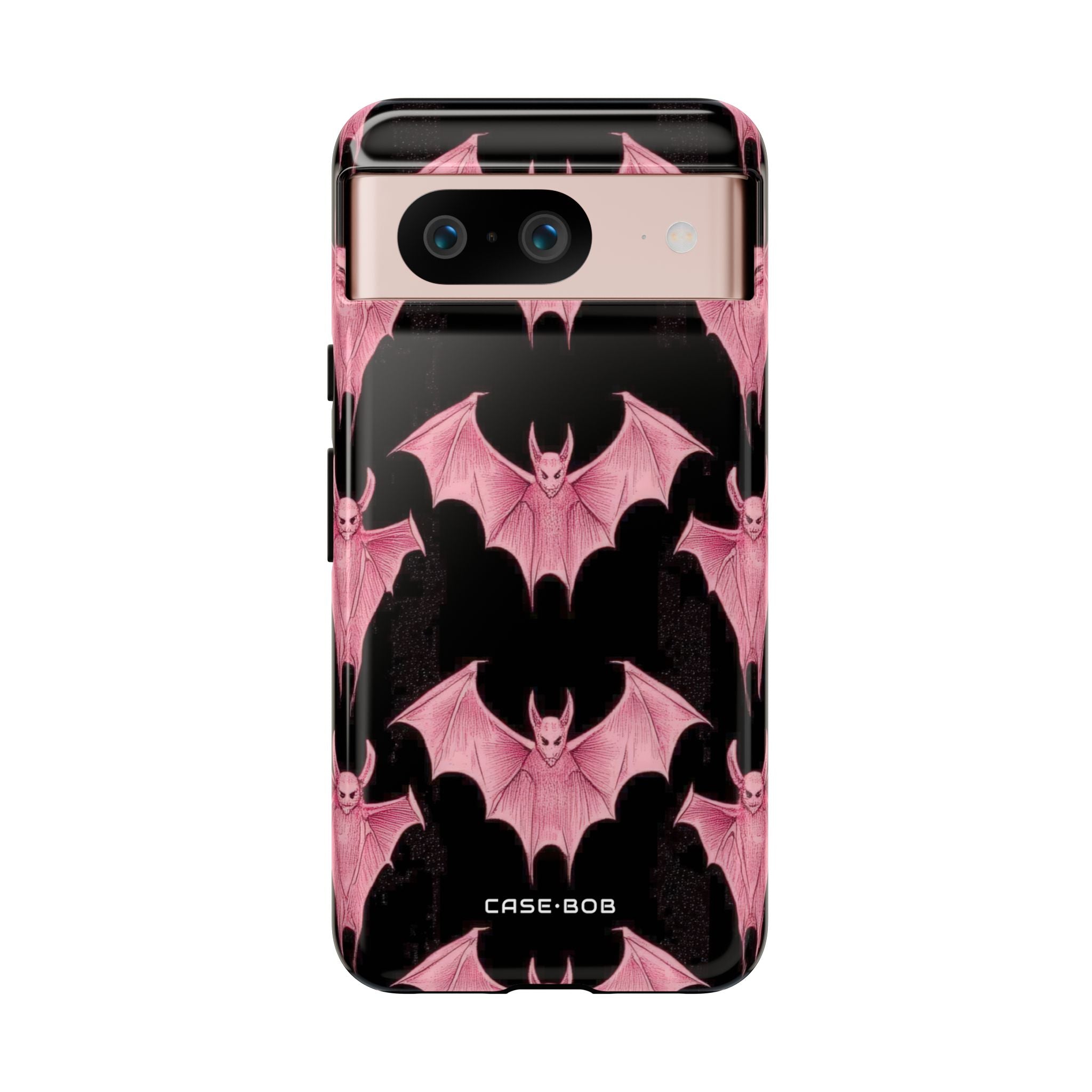 Pink Batwave Google Pixel 8 Case - Tough