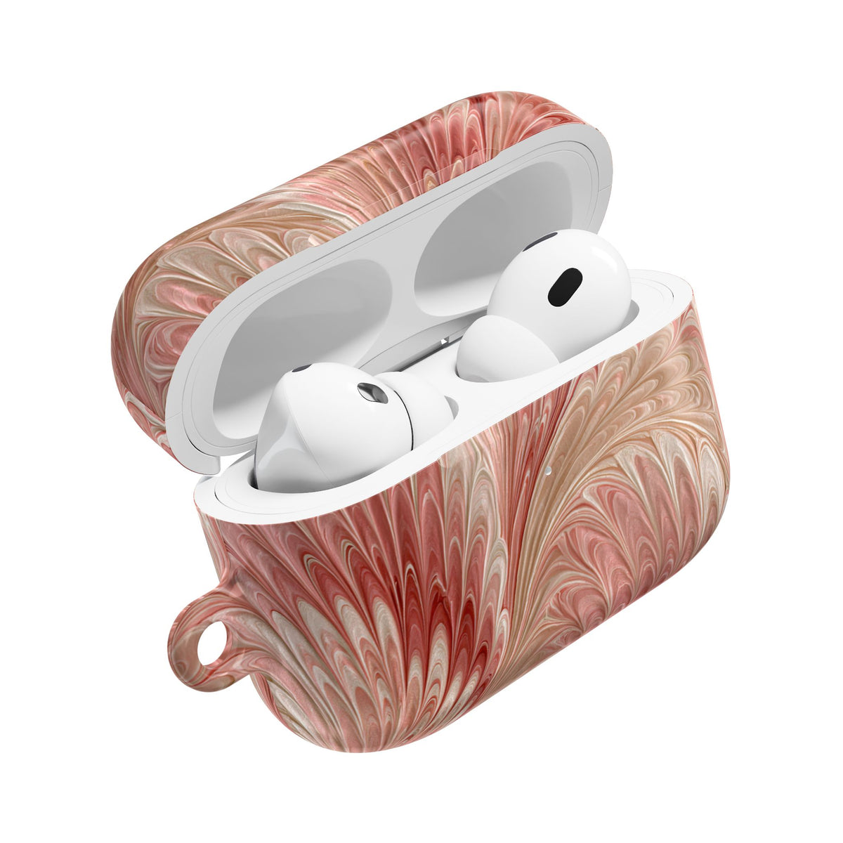 Blush Petal Plume · Hard Case for AirPods & AirPods Pro · Pink