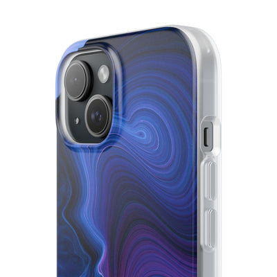 Radiant Strata · Lite Phone Case for iPhone ·  Blue