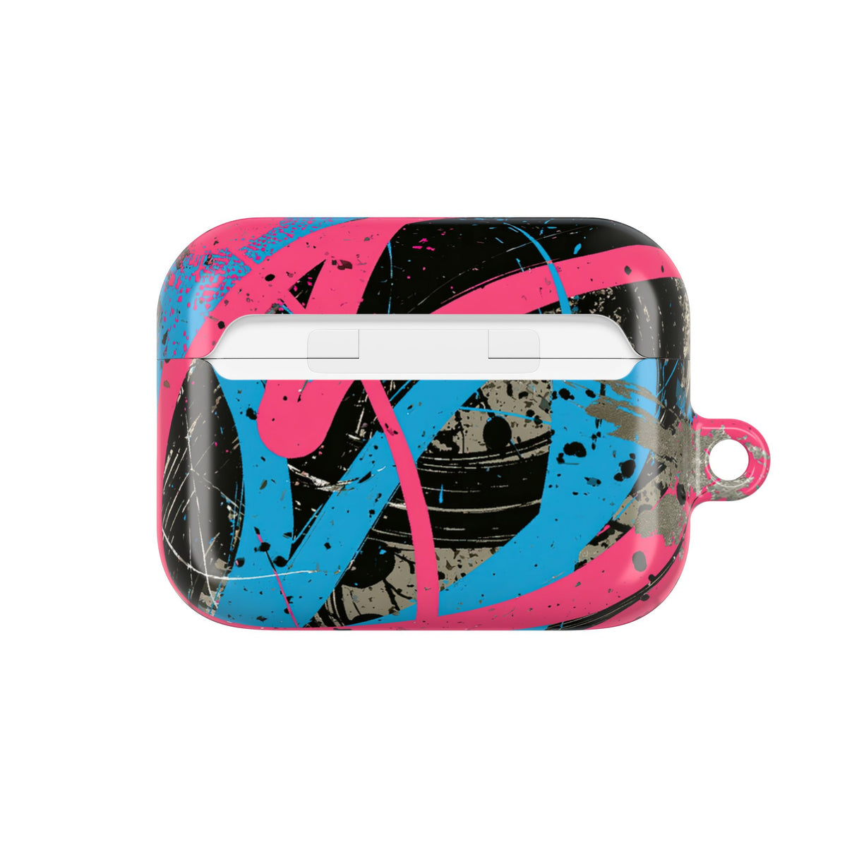 Cyber Splatter Flow · Hard Case for AirPods & AirPods Pro · Pink