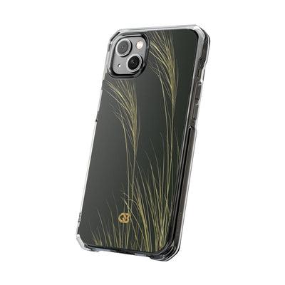 Green Impact MagSafe Phone Case for iPhone - Midnight Gilded Grass