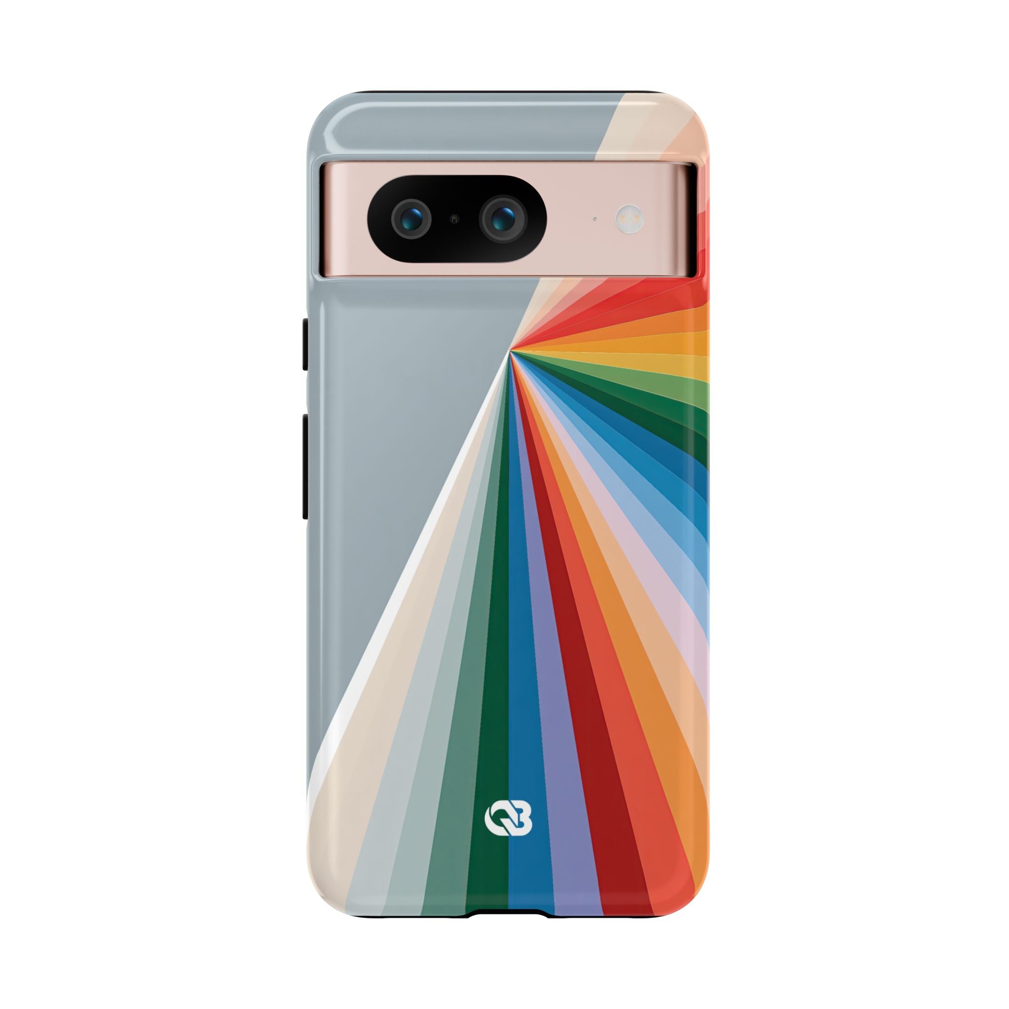Grey Tough Phone Case for Google Pixel - Slate Prism Burst