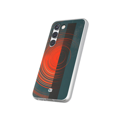 Teal Lite Phone Case for Samsung - Burnt Slate Radial