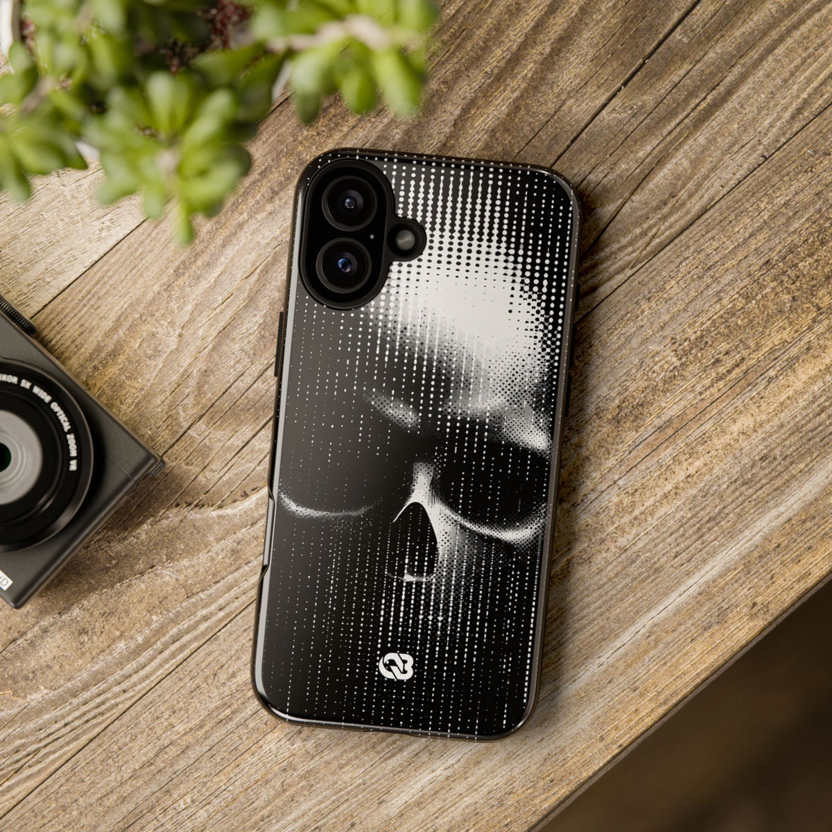 Raster Phantom · Tough Phone Case for iPhone · Black