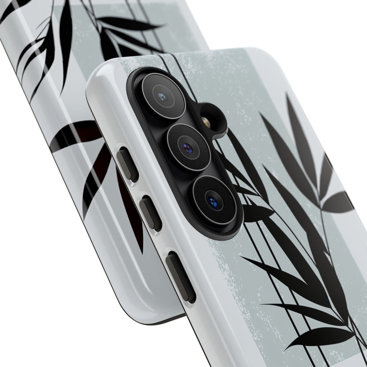 Zen Bamboo Silhouette · Tough Phone Case for Samsung · Green
