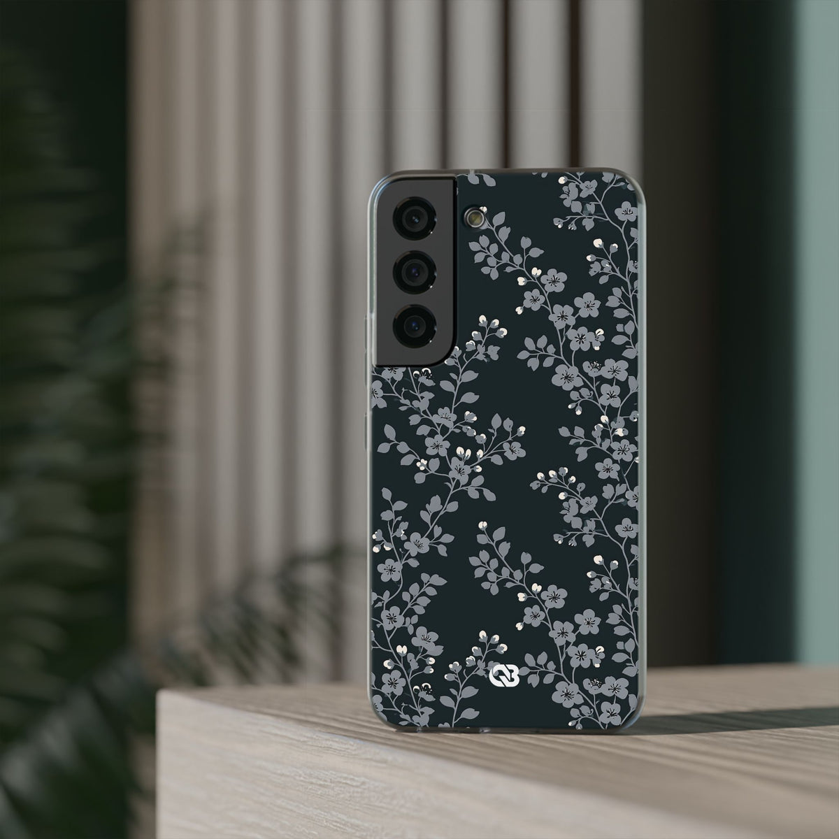 Nocturne Blossom Branch · Lite Phone Case for Samsung · Black