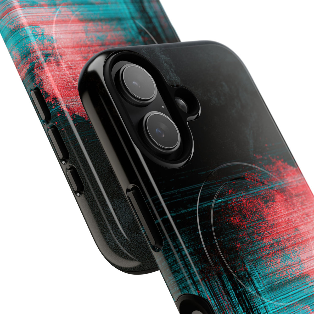 Digital Signal Drift · Tough 2.0 Magnetic Phone Case for iPhone · Black