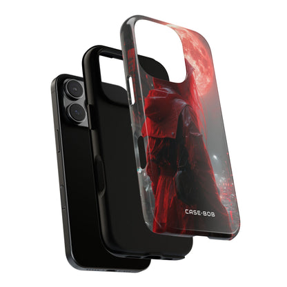 Red Hood Moon iPhone 16 Pro Case - Tough