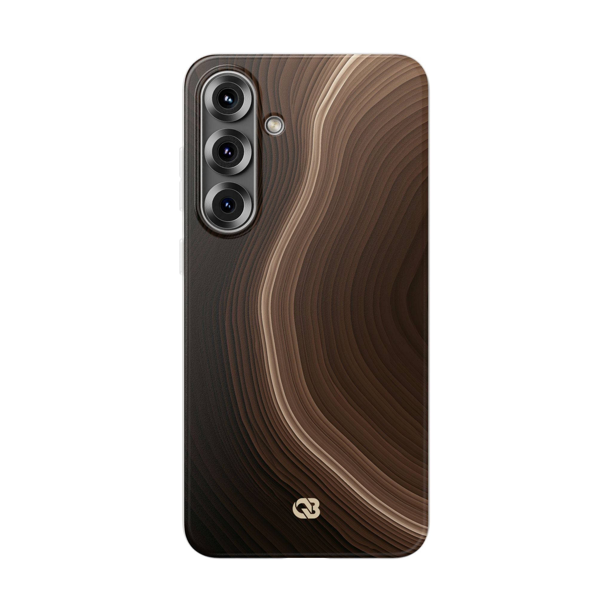 Brown Lite Phone Case for Samsung - Bronzed Canyon Relief