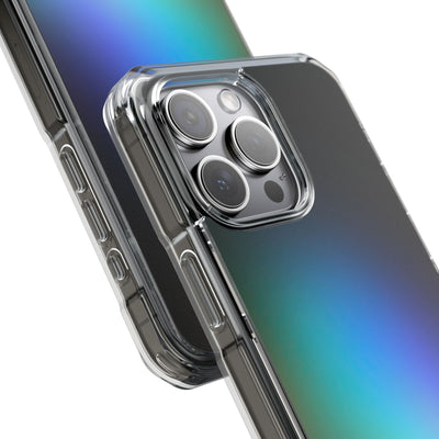 Black Impact MagSafe Phone Case for iPhone - Electric Prism Grain