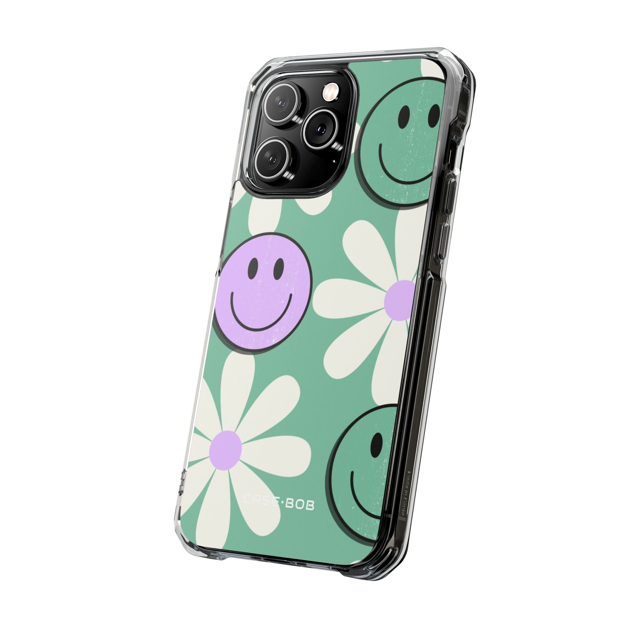Smiley Daisy Glow iPhone 14 Pro Max Case - Impact