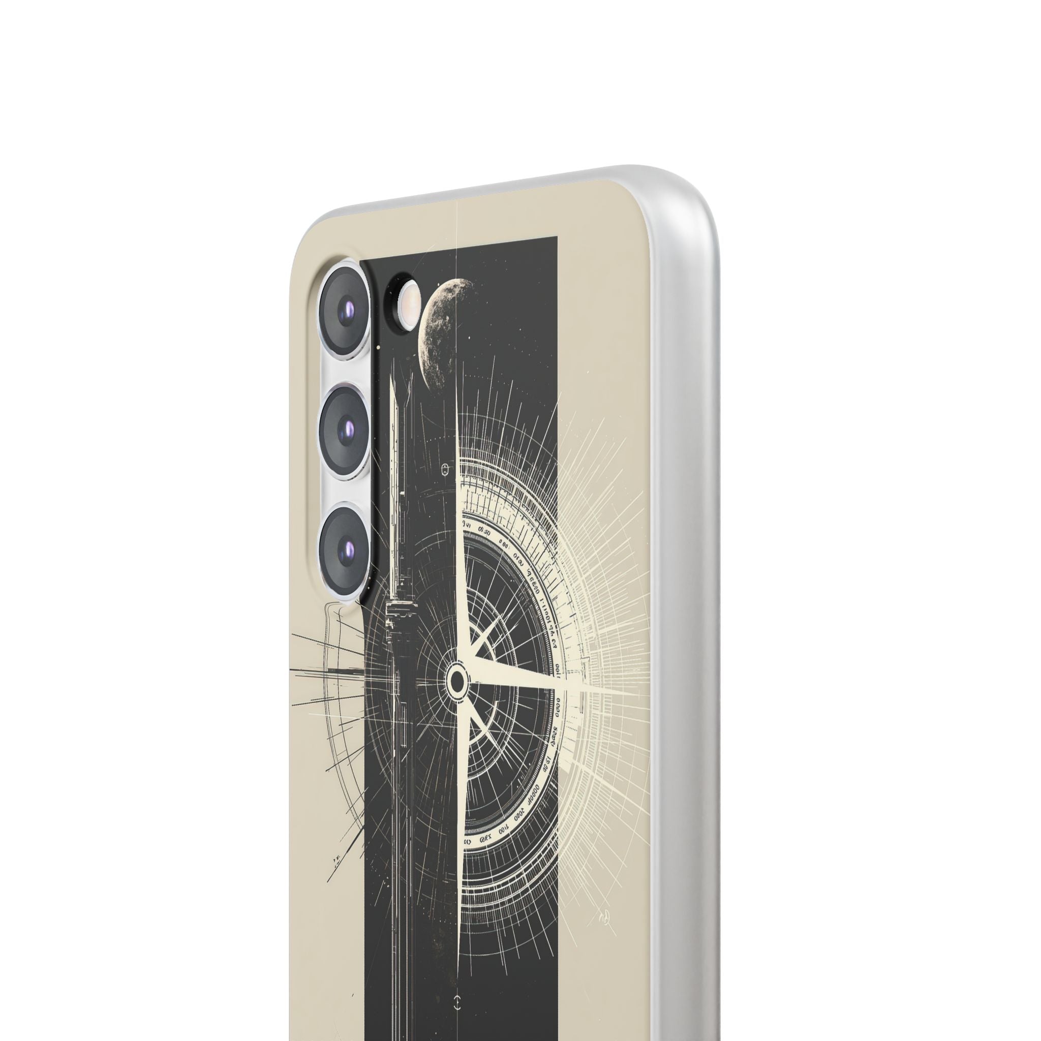 Beige Lite Phone Case for Samsung - Zenith Vector Spire