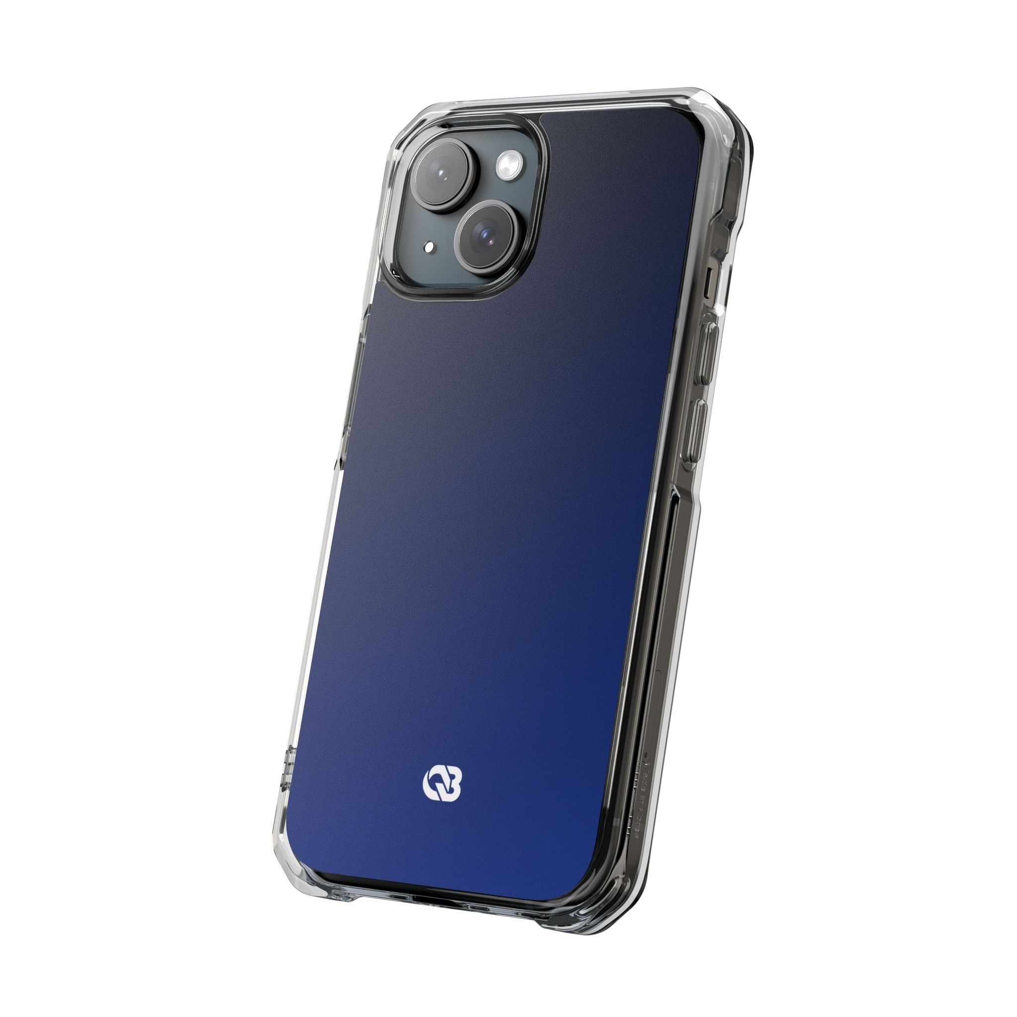 Blue Impact MagSafe Phone Case for iPhone - Midnight Cobalt Fade