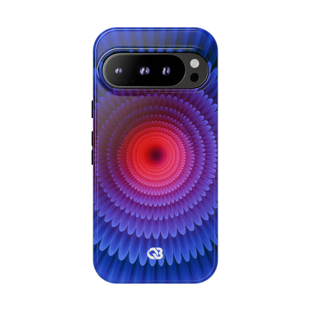 Radial Spectrum Bloom · Tough Phone Case for Pixel ·  Blue