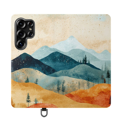 Blue Ridge Moon - Samsung S25 Ultra Case - Lompakko
