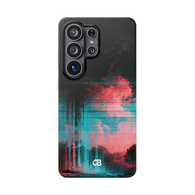 Digital Signal Drift · Lite Phone Case for Samsung · Black