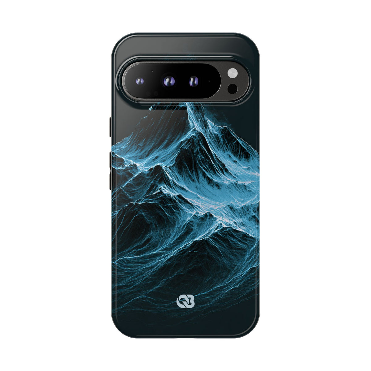 Nordic Frost Peak · Tough Phone Case for Pixel ·  Blue