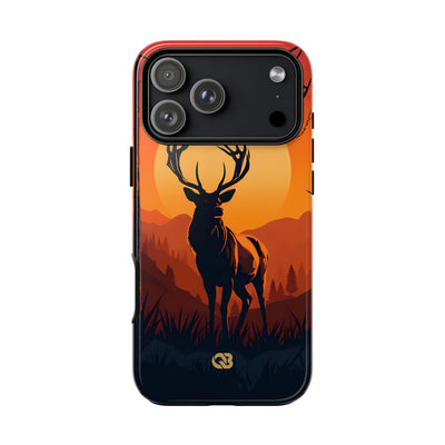 Amber Ridge Stag · Tough Custodia per iPhone