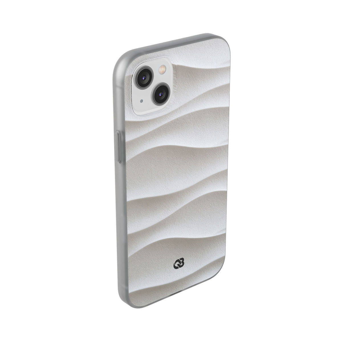 Sculpted Dune Relief · Lite Phone Case for iPhone ·  White