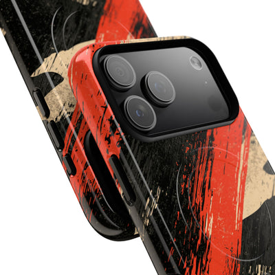 Urban Slash Camo · Tough 2.0 Magnetic Phone Case for iPhone · Black