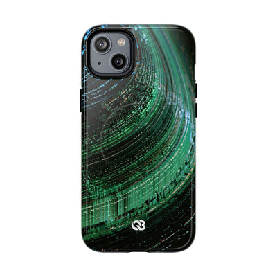 Orbital Data Stream · Tough 2.0 Magnetic Phone Case for iPhone · Green